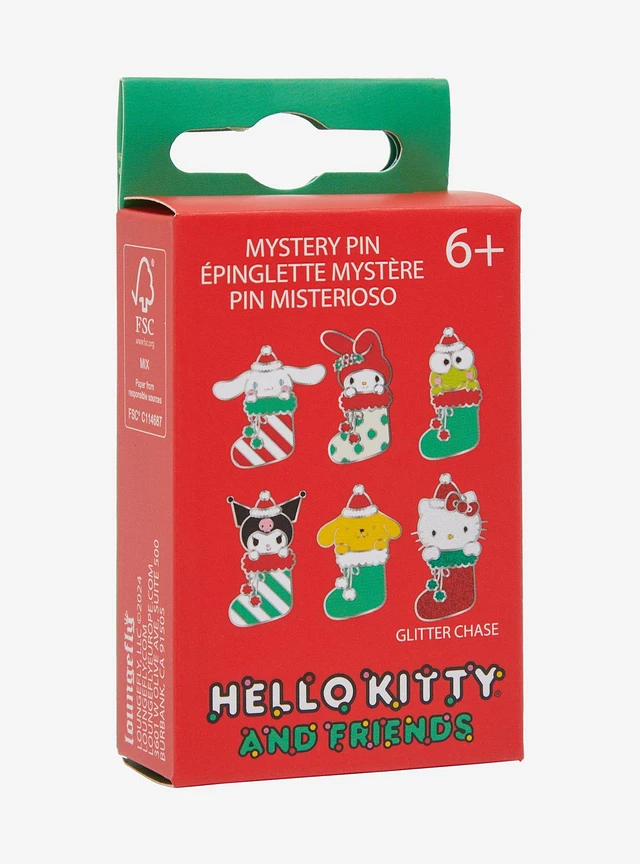 Hello Kitty hotsell And Friends Sushi Blind Box COMPLETE SET OF 6 Pins