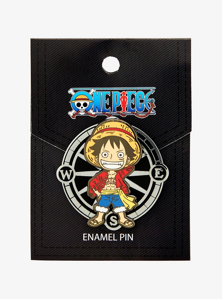 One Piece Jumbo enamel on sale pin