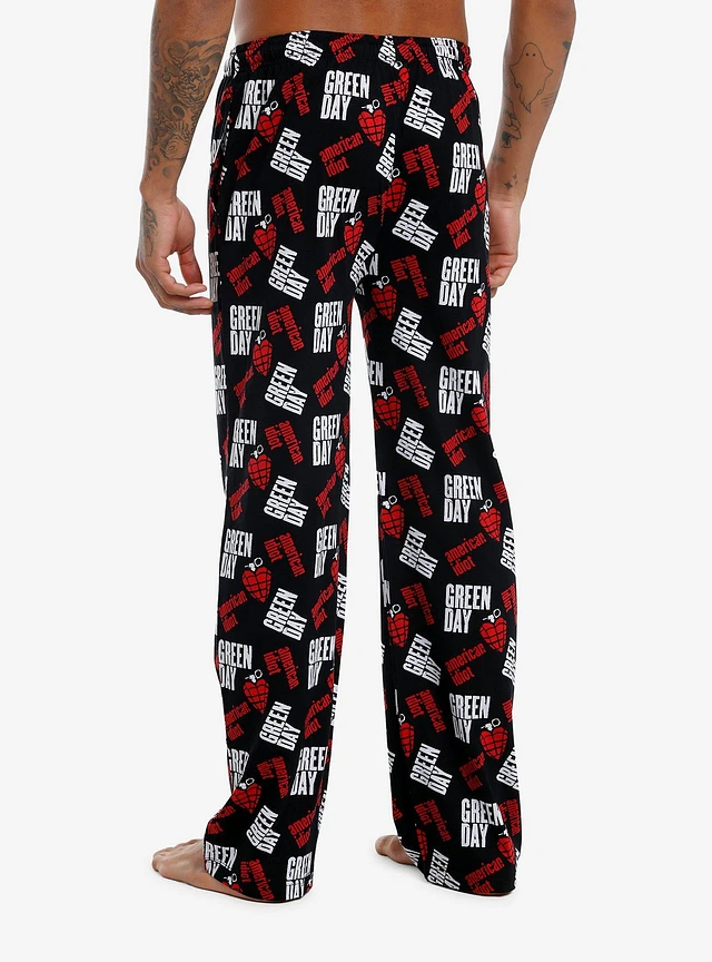 Hot Topic Green Day American Idiot Pajama Pants | Liberty Center