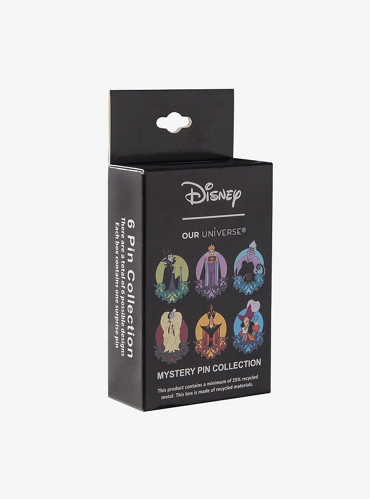 Disney Our Universe Disney Villains Translucent Blind Box Enamel Pin Disney Our Universe Disney Villains Translucent Blind Box Enamel Pin