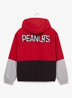 Peanuts Snoopy Joe Cool Color Block Windbreaker - BoxLunch