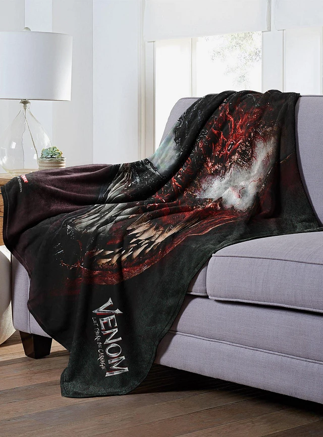 Venom blanket hot topic sale