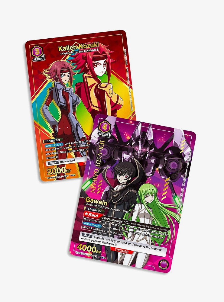 Boxlunch Code Geass: Lelouch of the Republic Trading Card Game Union ...