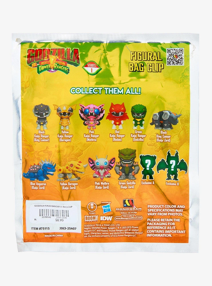 Godzilla x Mighty Morphin Power Rangers Kaiju Rangers Series 1