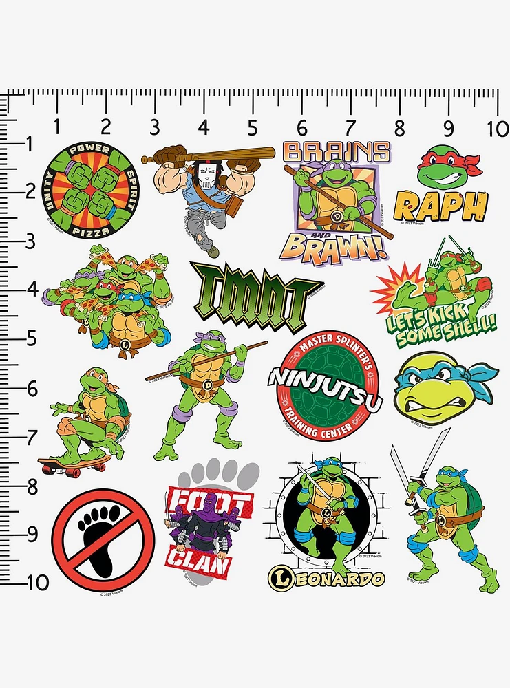 Teenage Mutant Ninja Turtles Variety Miscellaneous 100ct Sticker