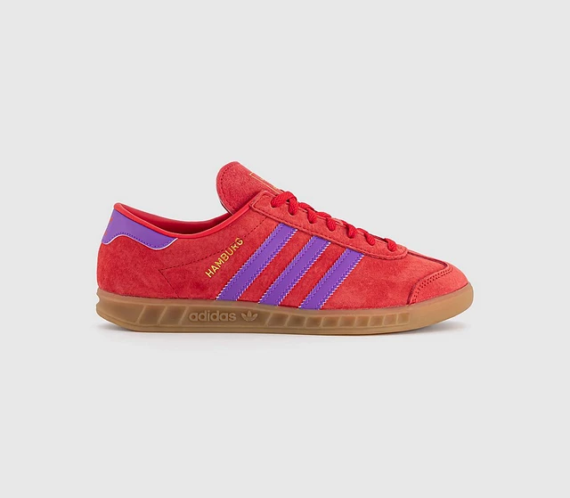 Adidas hamburg trainers blue orders and orange