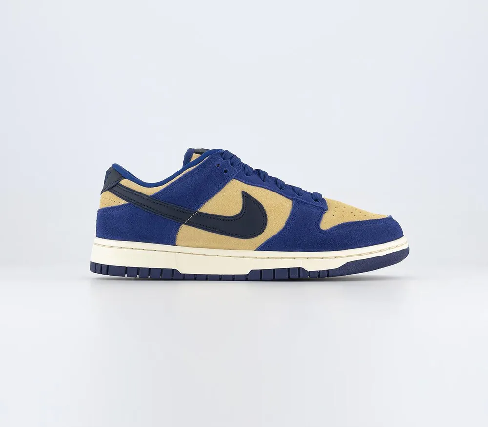 Nike blue on sale and yellow trainers