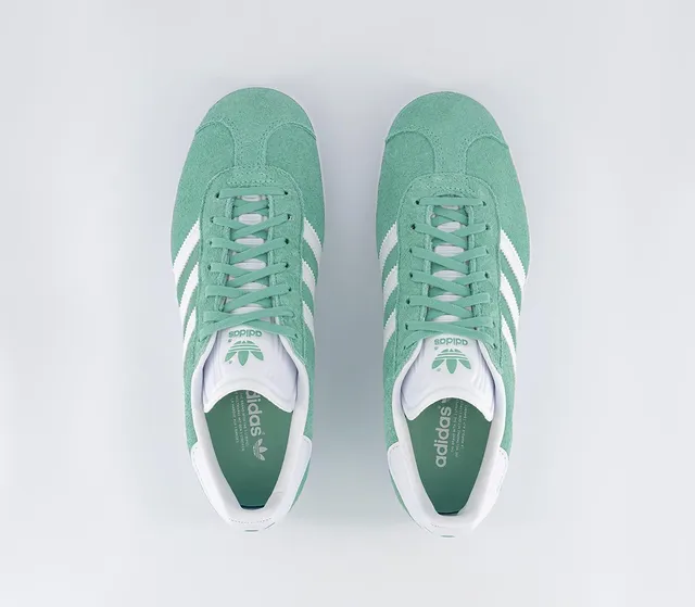 Mens adidas outlet gazelle mint green