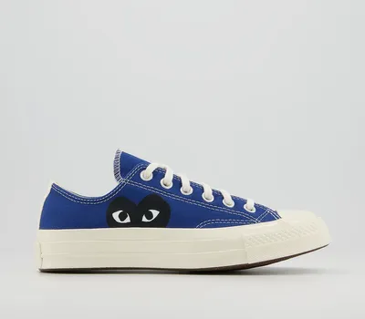 Converse 70s x hotsell play cdg trainers black