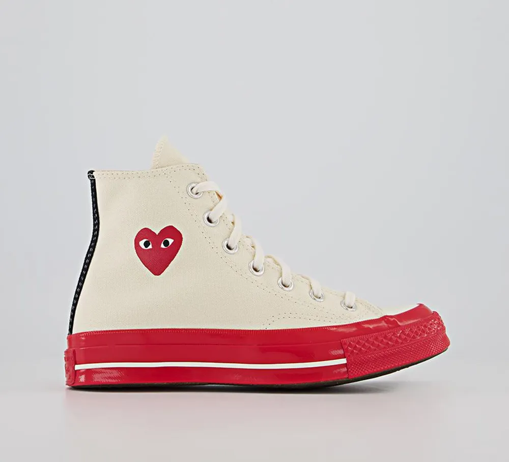 Comme des garcons converse 70s hotsell x play cdg trainers mens