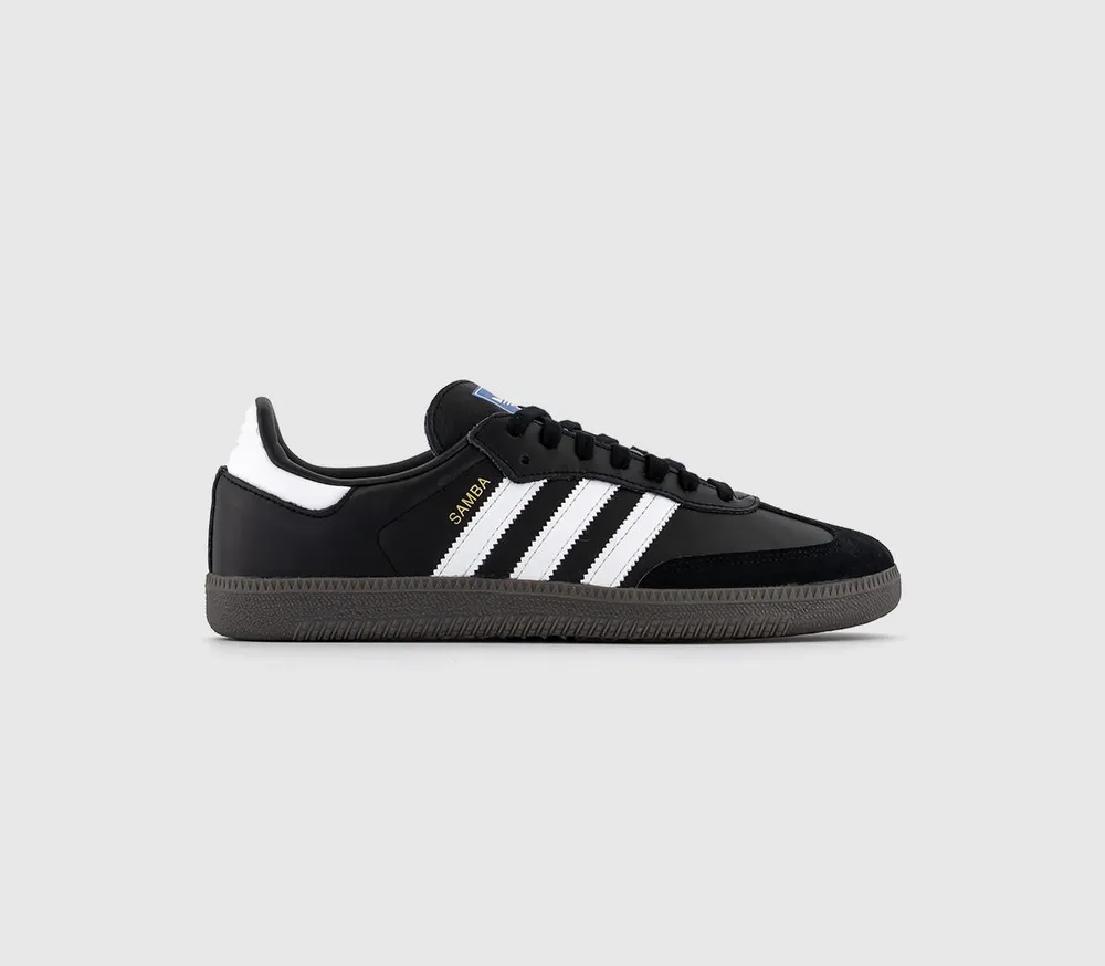 Adidas trainers shop black white