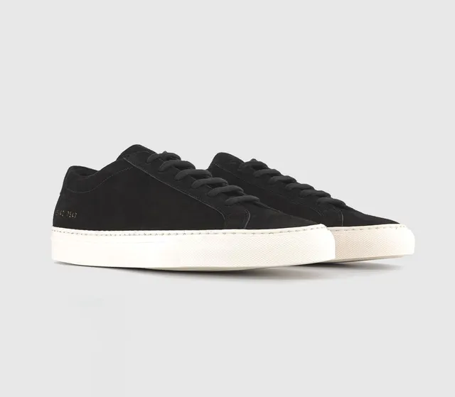 Common projects achilles deals low black suede