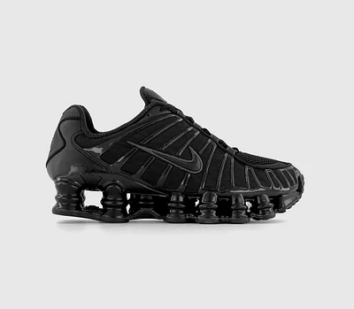 Nike Shox R4 Trainers Black Max Orange - Men's | King's Cross