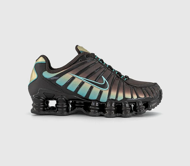 Nike Shox TL Trainers Baroque Brown Metallic Silver Nike Shox TL Trainers Baroque Brown Metallic Silver