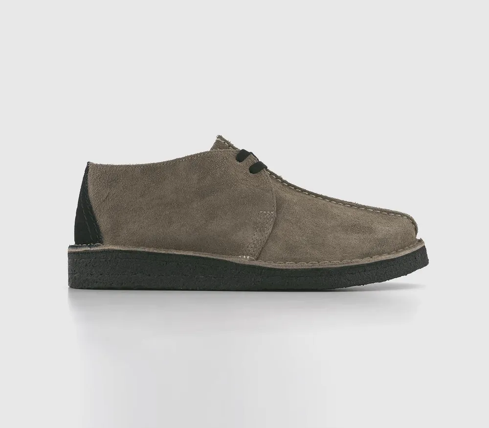 Clarks desert deals boot dark grey