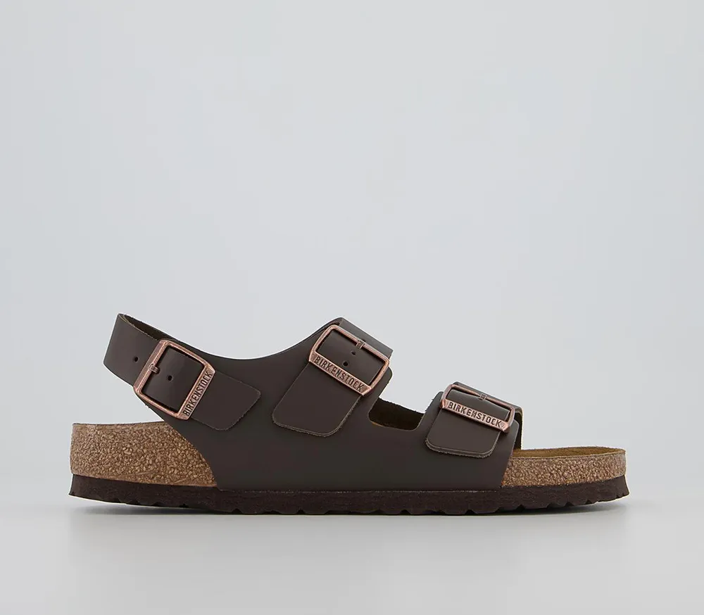 Birkenstock leather cheap milano sandals