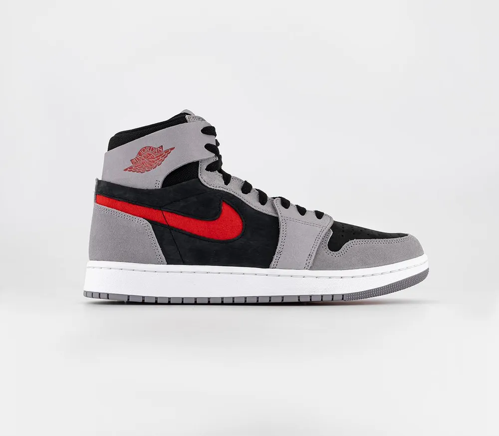 Air jordan 1 outlet low black/gym red-cement grey