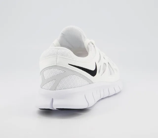 Nike free run hotsell 2 all white