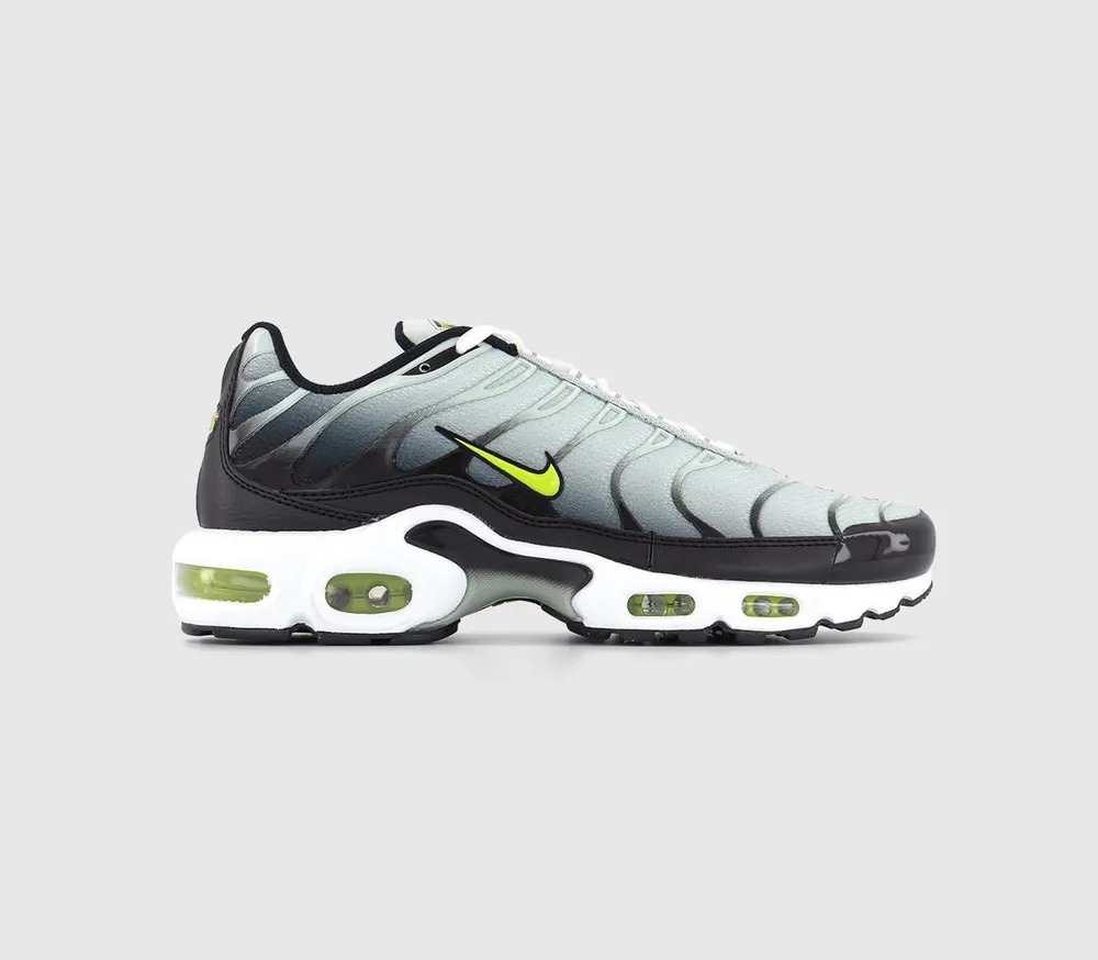 White and silver hot sale air max plus