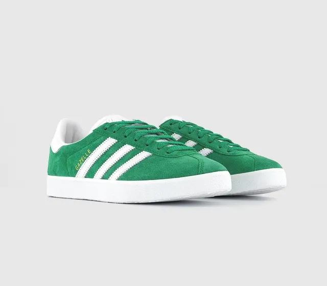 Womens green 2025 gazelle trainers