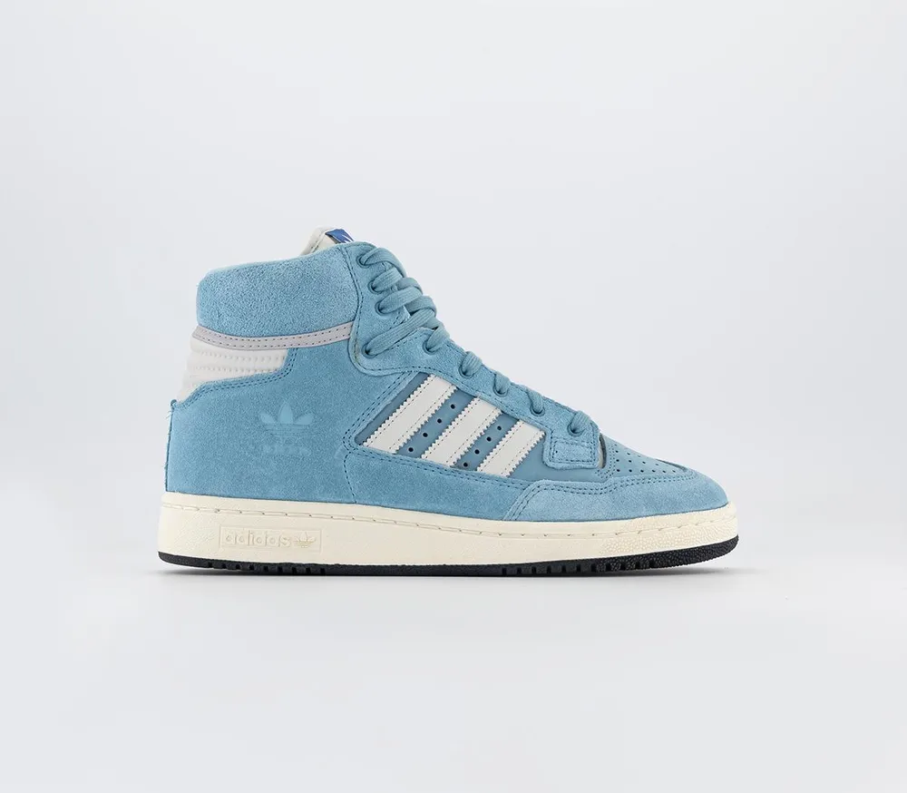 Baby blue cheap and white adidas