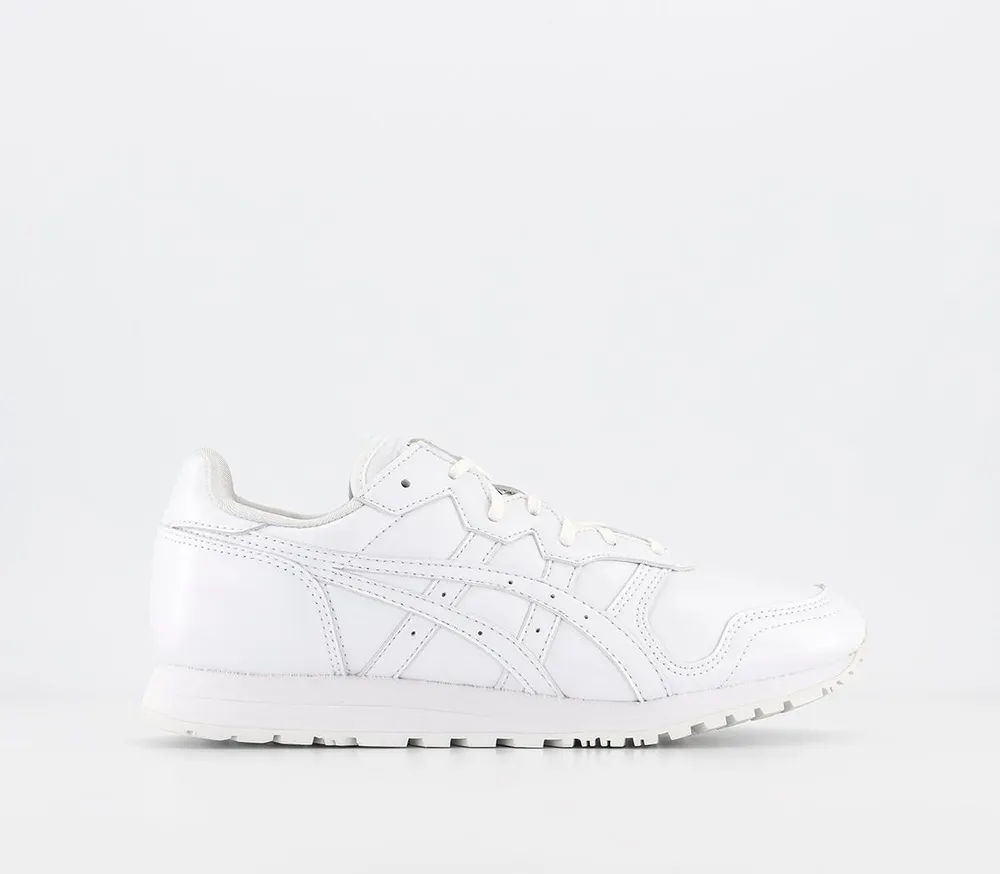 Asics tiger lyte jogger cheap trainers white