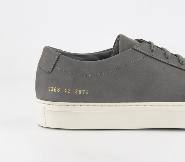 Common projects grey sales suede