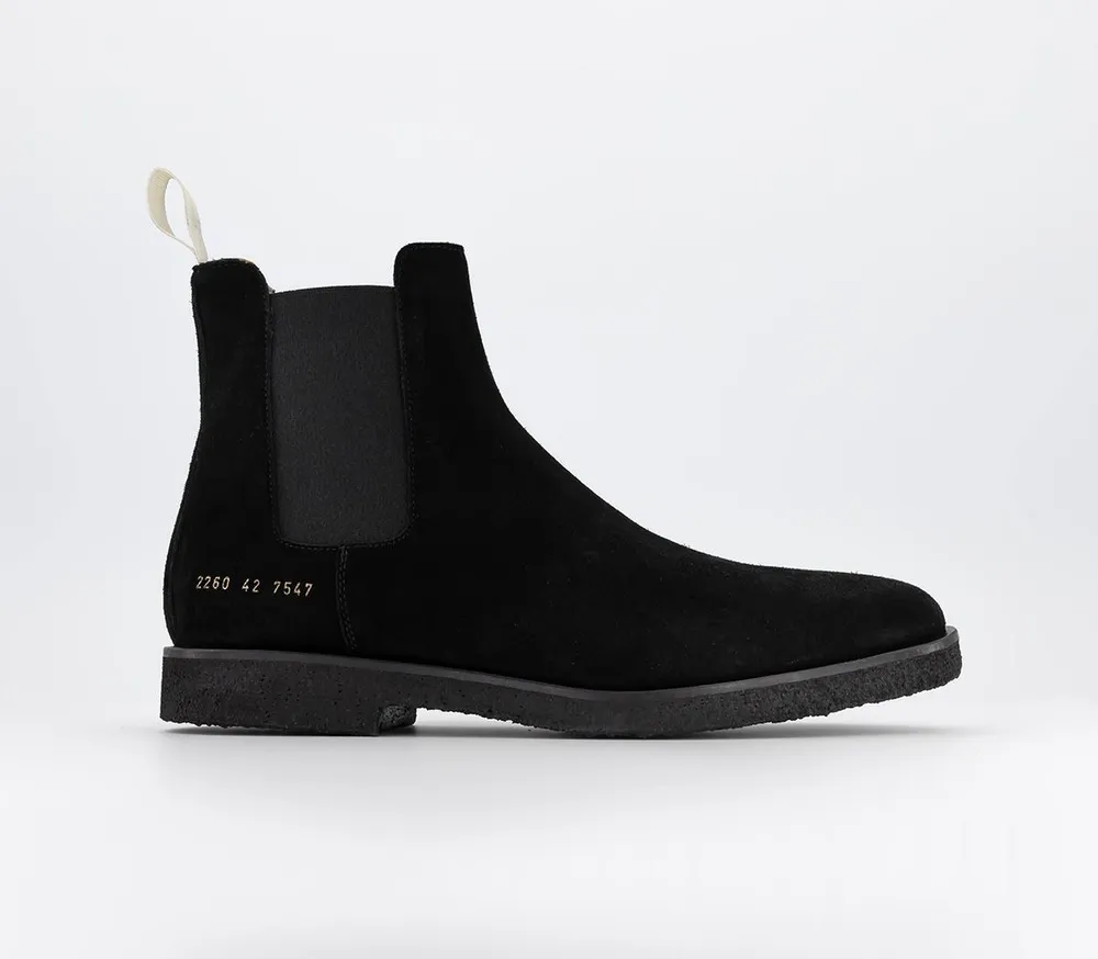 Common projects chelsea outlet boots suede