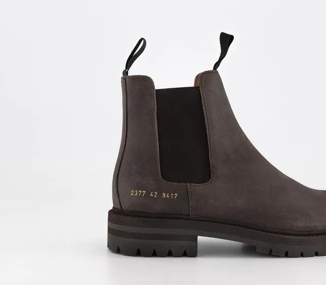 Common projects chelsea hot sale boot lug sole