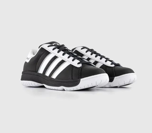 Adidas black e clearance amp; white haven trainers