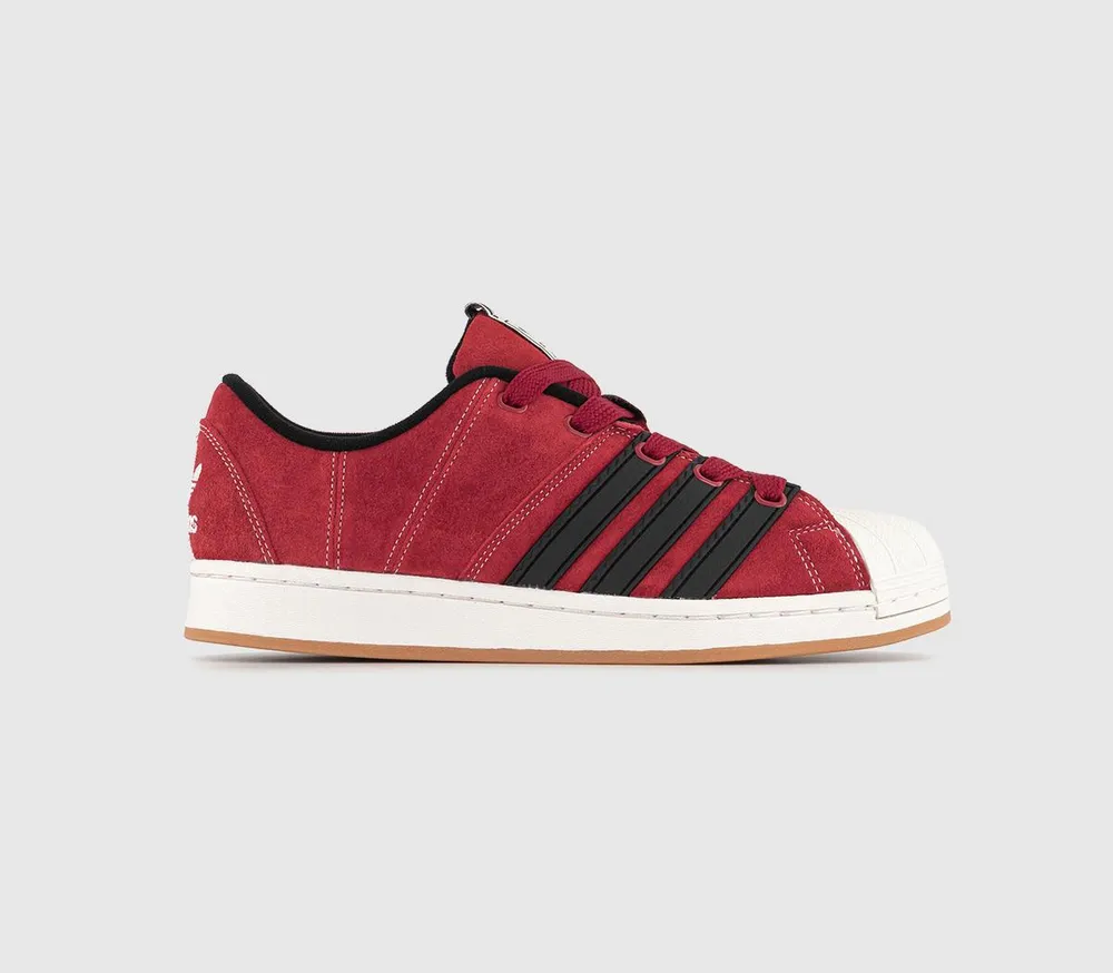 Men's adidas hotsell superstar red