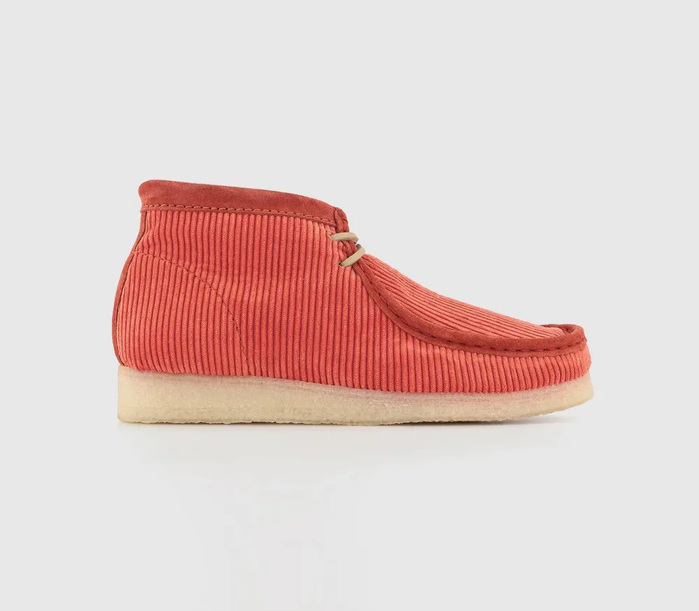 Clarks best sale wallabee coral