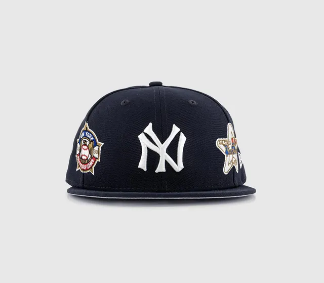 New Era Coops Multi Patch 59fifty Cap York Yankees Otcwhi 