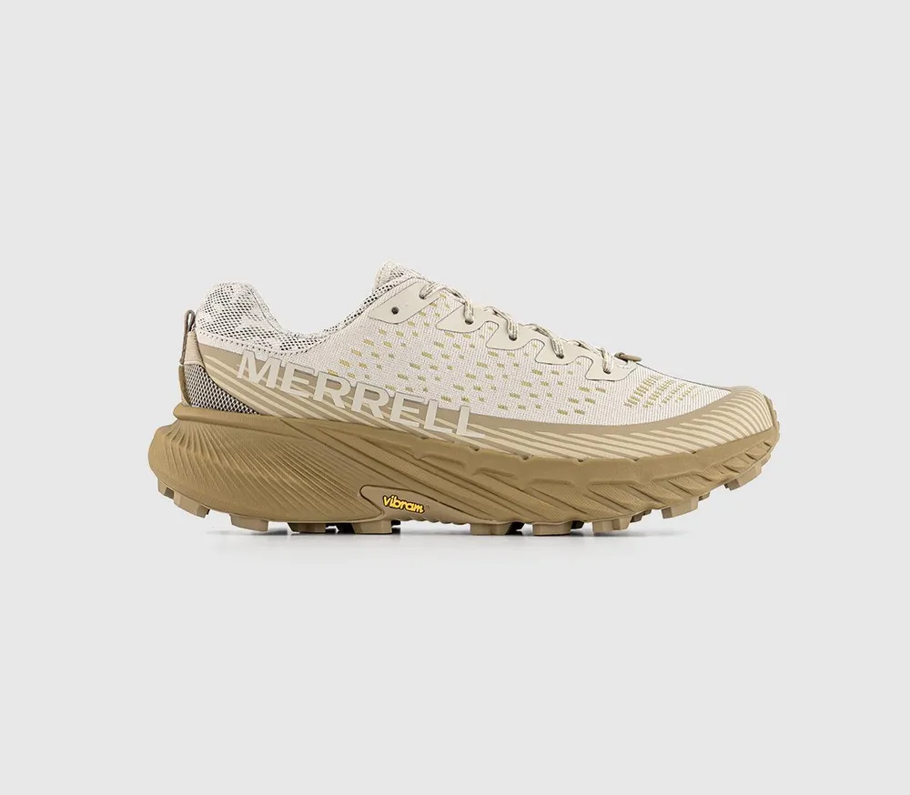 Merrell Agility Peak 5 Trainers Oyster Coyote - Men's | King's Cross