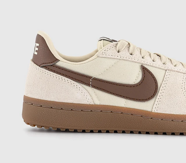 Nike Field General Trainers Beach Cocao Wow Gum Dark Brown
