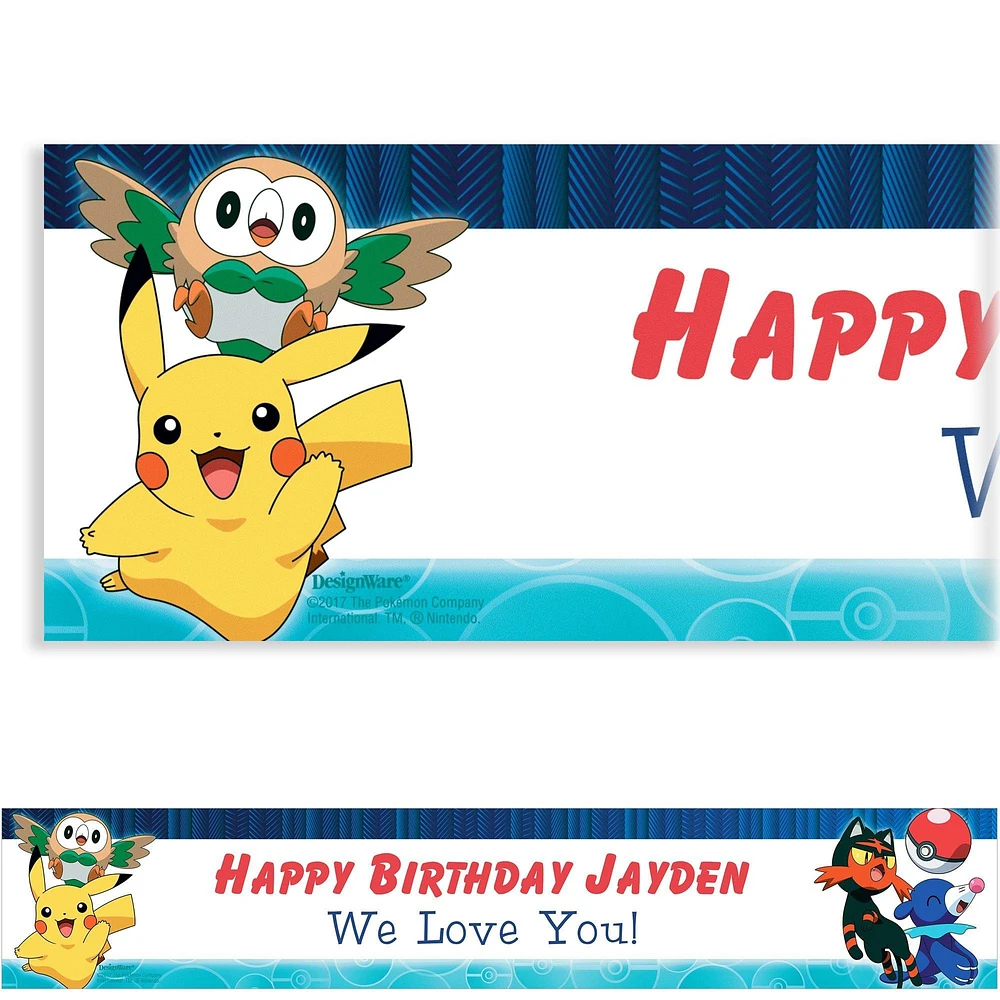 PartyCity Custom Pokémon Core Banner | Hamilton Place