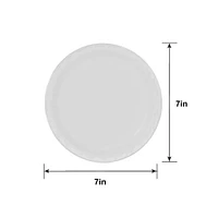 Wednesday Plate PartyCity Wednesday Addams Paper Dessert Plates, 8ct - Wednesday TV ...