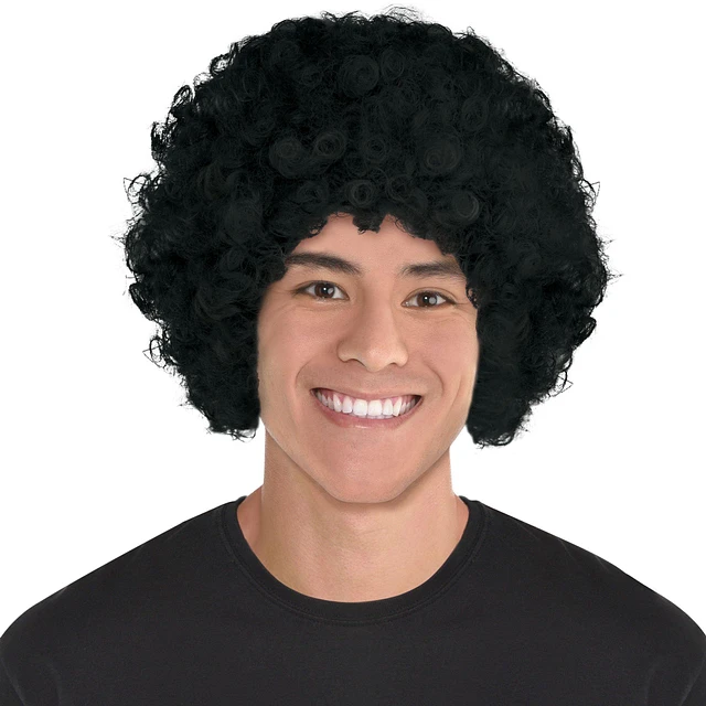 PartyCity White Curly Wig Hamilton Place