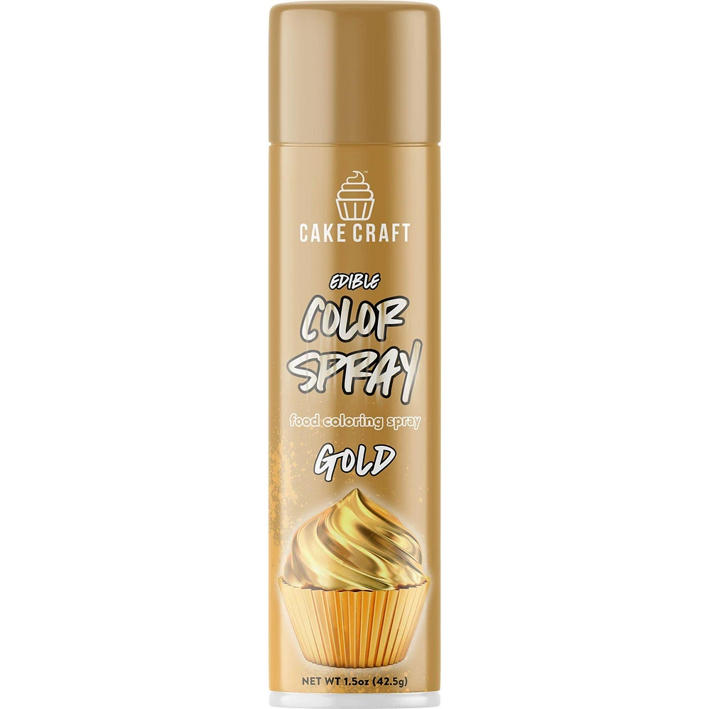 PartyCity Cake Craft Gold Food Coloring Spray, 1.5oz Hamilton Place