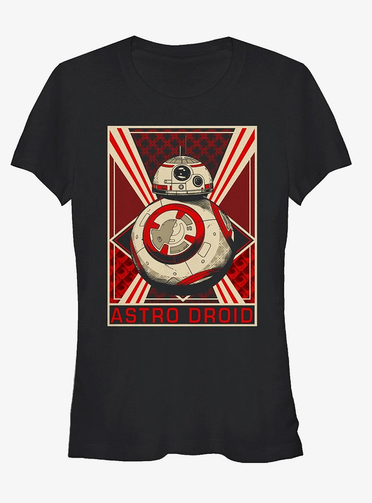 Hot Topic Star Wars Astro Droid BB 8 Girls T-Shirt | MainPlace Mall