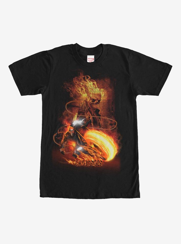 Boxlunch Marvel Ghost Rider Fire Fury T Shirt CoolSprings Galleria