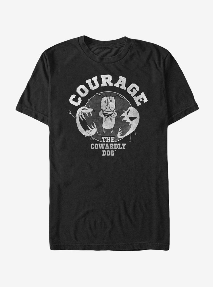 Boxlunch Cartoon Network Courage the Cowardly Dog Monsters TShirt Vancouver Mall