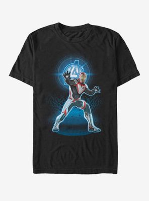 Fifth Sun Marvel Men's Avengers Endgame Iron Man Centered Logo | Mall ...