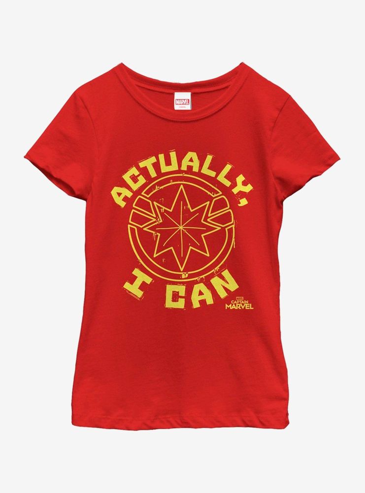 Captain marvel best sale girls shirt