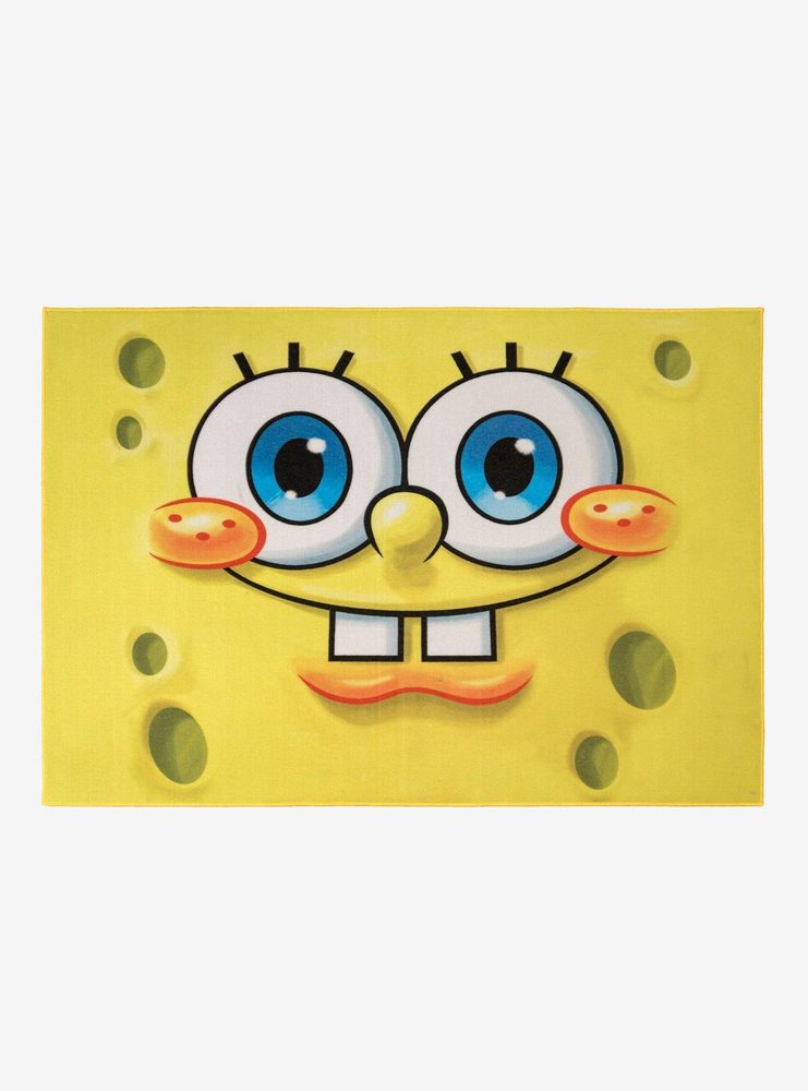 Boxlunch SpongeBob SquarePants Face Rug Hamilton Place