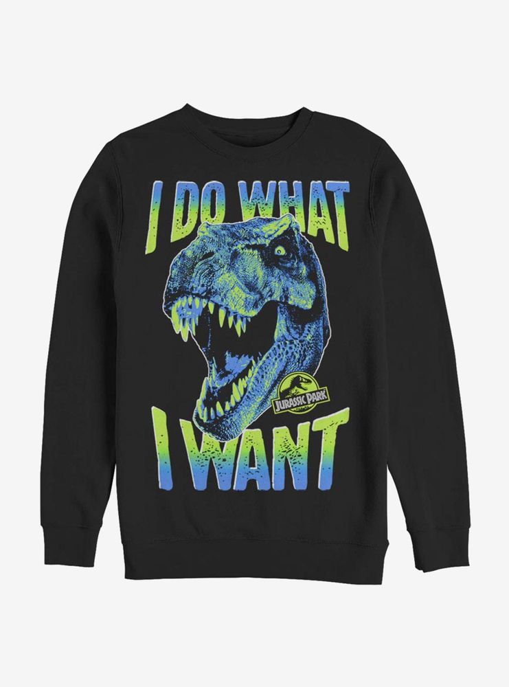 Boxlunch Jurassic Park What I Want Sweatshirt Mall Of America® 0089