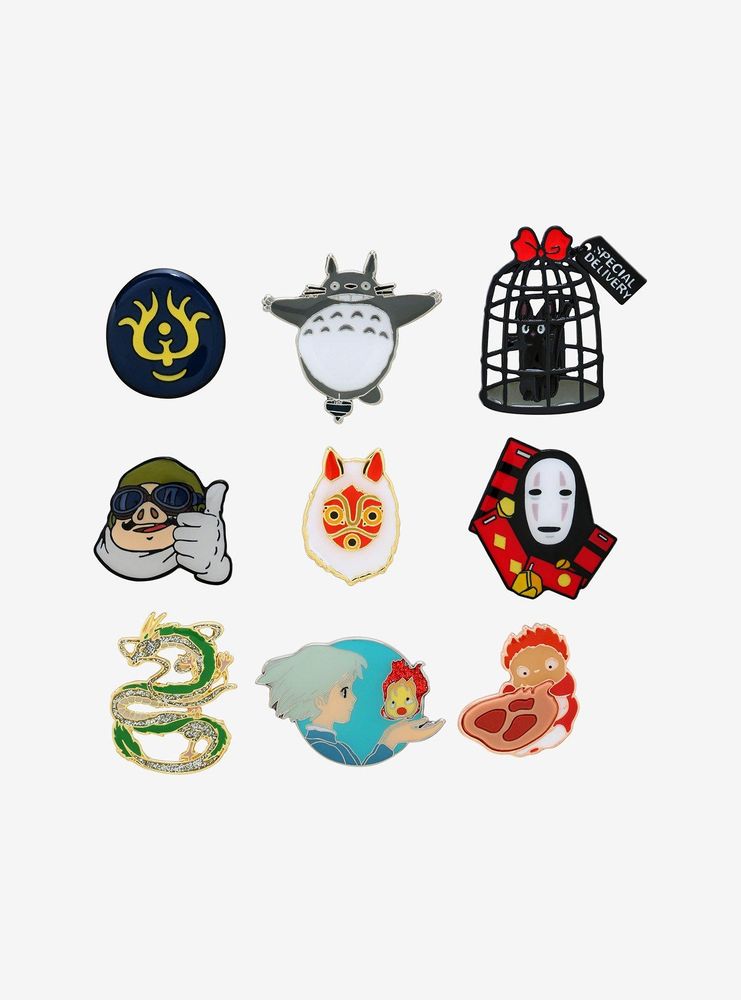 Hot Topic Studio Ghibli The World Of Studio Ghibli Blind Box Enamel Pin