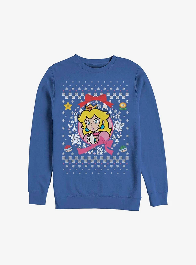 Princess peach christmas sweater best sale