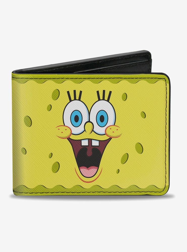 Boxlunch Spongebob Squarepants Expressions Bi-Fold Wallet | Hamilton Place