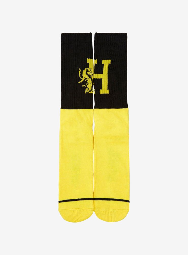 Boxlunch Harry Potter Hufflepuff 2 Tone Crew Socks Boxlunch Exclusive Mall Of America® 4597